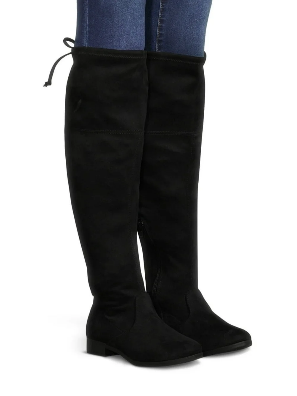 Black Over-the-Knee Women's Boots